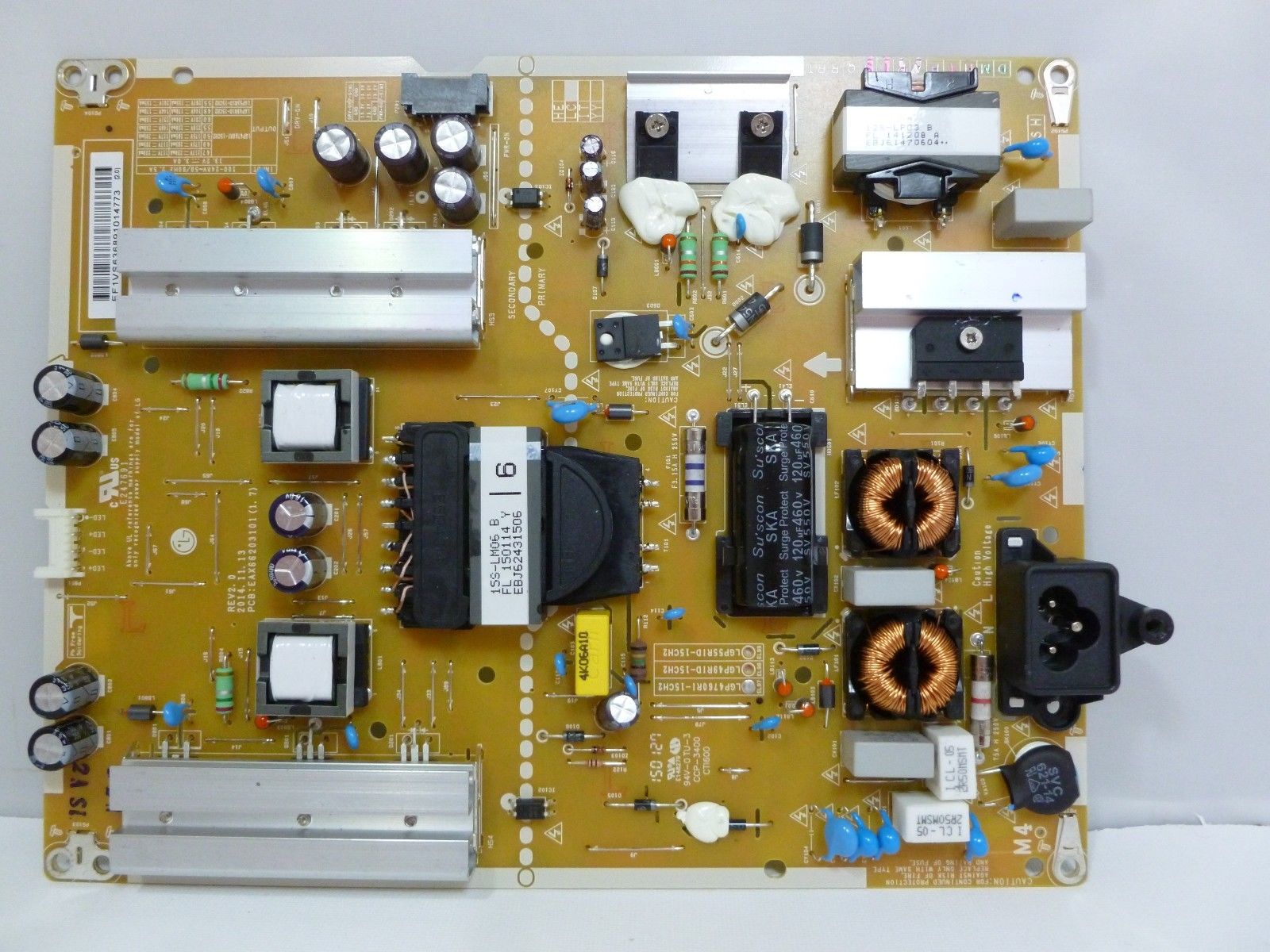 LG EAY63689103 Power Supply / LED Board tested - Click Image to Close